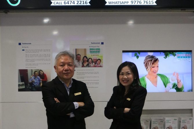 Earnest Poh and Brenda Fu - The Hearing Centre Singapore